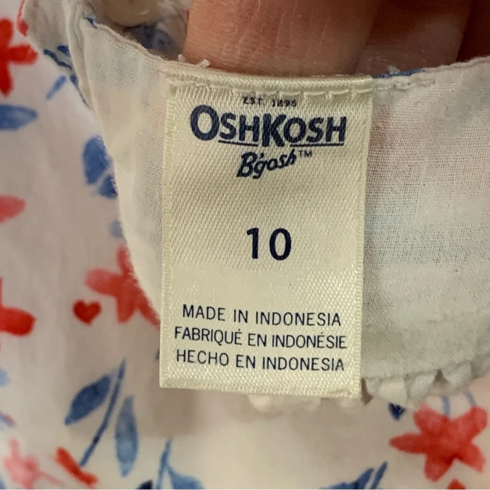 OshKosh B’Gosh Floral KeyHole Back Dress